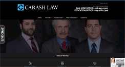 Desktop Screenshot of carashlaw.com